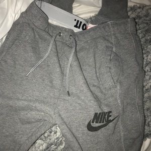 Grey Nike Jogger Sweatpants